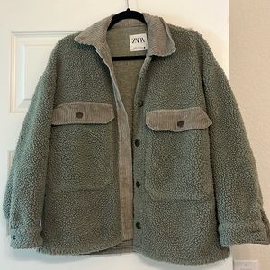 Zara Sherpa Jacket